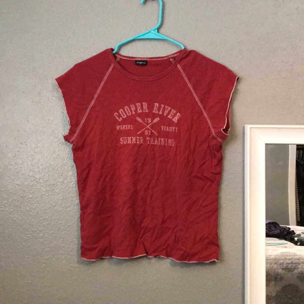 Vintage red shirt